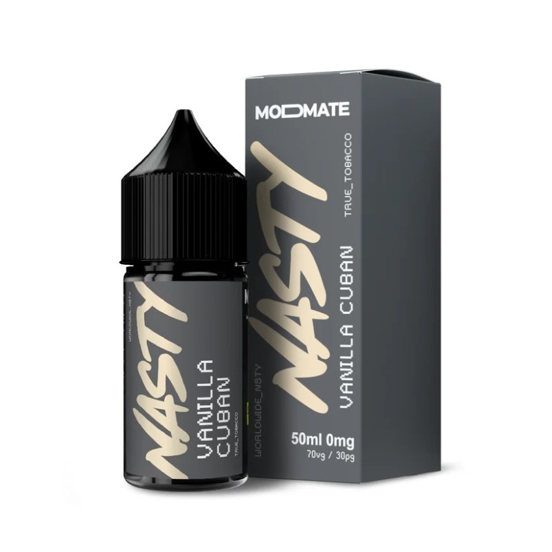 Premix Nasty Juice - Vanille Cubaine 50/60ml | BigVapoteur