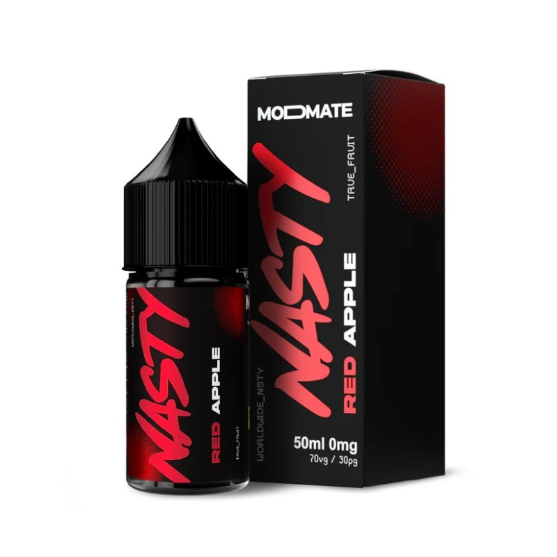 Premix Nasty Juice - Pomme Rouge 50/60ml | BigVapoteur
