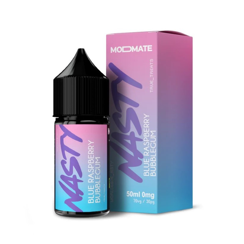 Premix Nasty Juice - Blue Raspberry Bubblegum 50/60ml | BigVapoteur