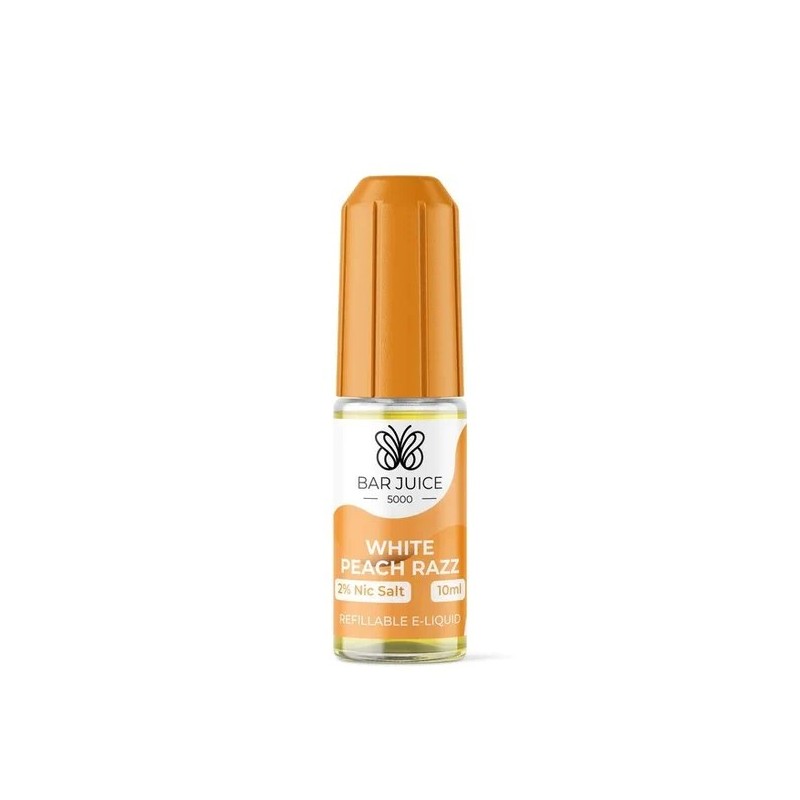 E-liquide Bar Juice 5000 - White Peach Razz 20mg 10ml | BigVapoteur