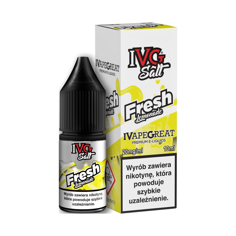 IVG Salt - Fresh Lemonade 20mg 10ml | BigVapoteur