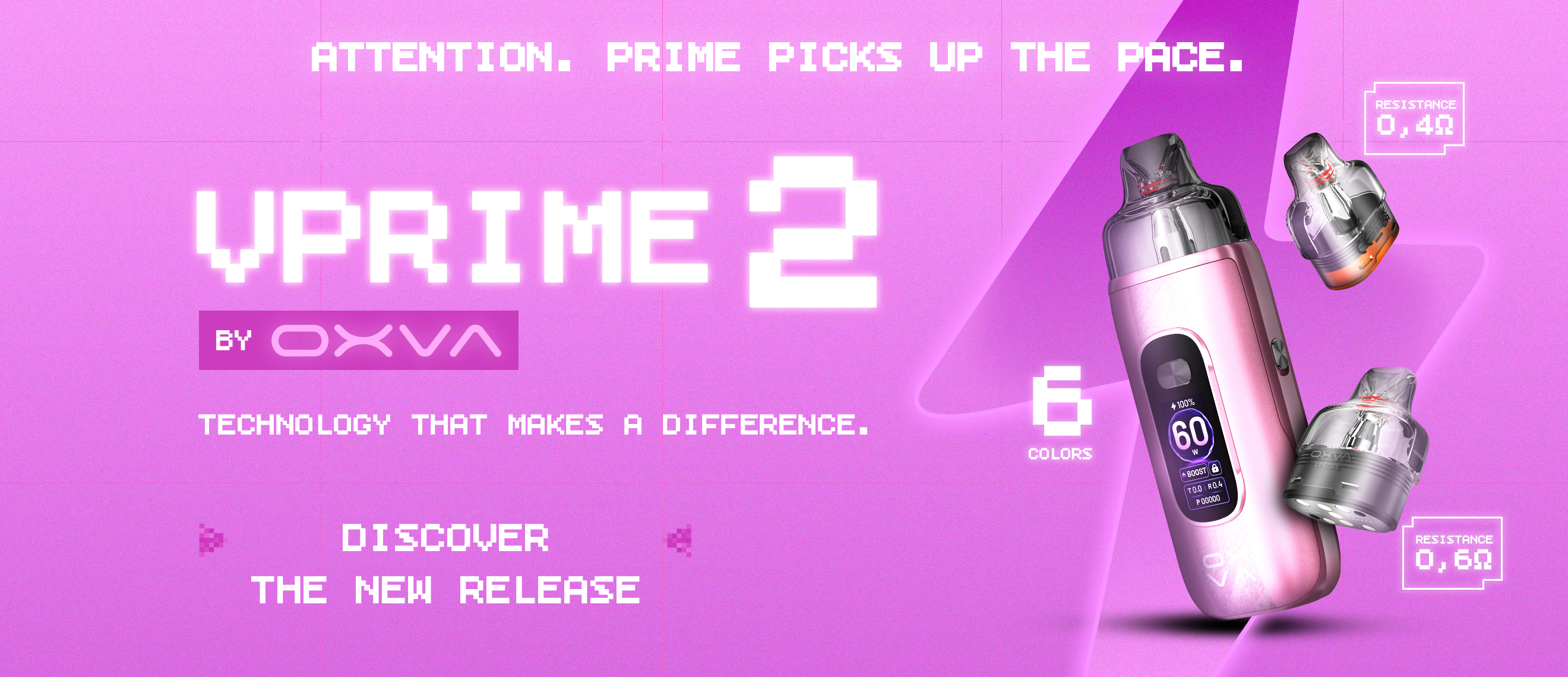OXVA VPRIME 2 LAUNCH