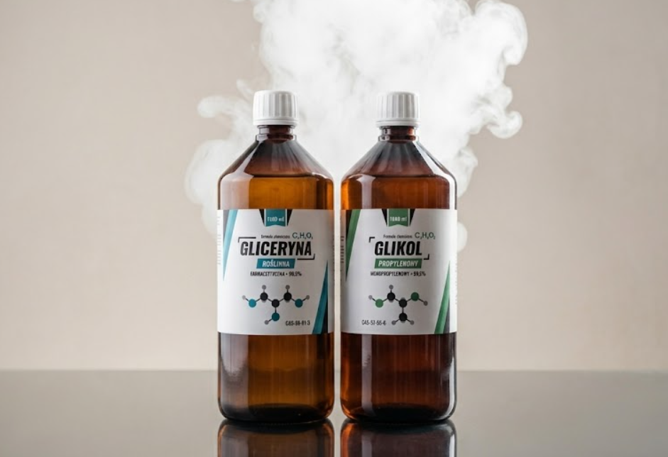 Gdzie kupić glikol, glicerynę i aromaty do liquidu?